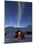 Caribou Bluff Cabin, White Mountain National Recreation Area, Alaska, USA-Hugh Rose-Mounted Photographic Print