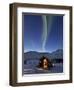 Caribou Bluff Cabin, White Mountain National Recreation Area, Alaska, USA-Hugh Rose-Framed Premium Photographic Print