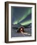 Caribou Bluff Cabin, White Mountain National Recreation Area, Alaska, USA-Hugh Rose-Framed Photographic Print