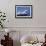 Caribou Grazing Near Wonder Lake Below Mt. Mckinley-null-Framed Photographic Print displayed on a wall