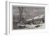 Caribou-Hunting in New Brunswick, In at the Death-null-Framed Giclee Print