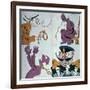 Caricature Against the Constituent Assembly' 1921-Vladimir Mayakovsky-Framed Giclee Print