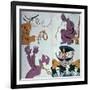 Caricature Against the Constituent Assembly' 1921-Vladimir Mayakovsky-Framed Giclee Print