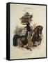 Caricature de Liszt-Alcide Joseph Lorentz-Framed Stretched Canvas