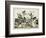 Caricature Depicting Quack Doctors Offering Vaccines-null-Framed Giclee Print