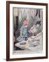 Caricature Depicting Two Washerwomen Gossiping, late 19th century-Fernand Louis Gottlob-Framed Giclee Print