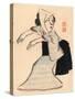 [Caricature of a Woman Dancing], Ki [Between 1755 and 1810], 1 Drawing : Color-null-Stretched Canvas