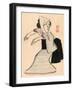 [Caricature of a Woman Dancing], Ki [Between 1755 and 1810], 1 Drawing : Color-null-Framed Giclee Print