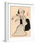 [Caricature of a Woman Dancing], Ki [Between 1755 and 1810], 1 Drawing : Color-null-Framed Giclee Print