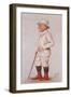 Caricature of Alfred Austin-Liam Hanley-Framed Giclee Print