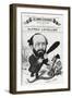 Caricature of Alfred Letellier, from 'Les Hommes D'Aujourd'Hui'-Henri Demare-Framed Giclee Print