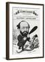 Caricature of Alfred Letellier, from 'Les Hommes D'Aujourd'Hui'-Henri Demare-Framed Giclee Print