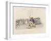 Caricature of an Elephant-Headed King Louis-Philippe Riding a Sheep-null-Framed Giclee Print