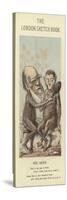 Caricature of Charles Darwin-null-Stretched Canvas