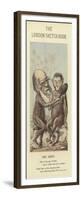 Caricature of Charles Darwin-null-Framed Premium Giclee Print