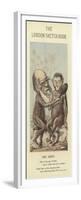 Caricature of Charles Darwin-null-Framed Premium Giclee Print