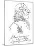 Caricature of Composer Antonio Vivaldi, 1723-Pier Leone Ghezzi-Mounted Giclee Print