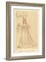 Caricature of Fashion 1794 Shepherds, I Have Lost My Waist-John Ashton-Framed Art Print