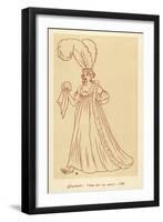 Caricature of Fashion 1794 Shepherds, I Have Lost My Waist-John Ashton-Framed Art Print