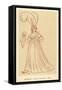 Caricature of Fashion 1794 Shepherds, I Have Lost My Waist-John Ashton-Framed Stretched Canvas