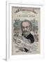 Caricature of French Social Reformer Andre Godin-Stefano Bianchetti-Framed Giclee Print