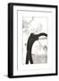 Caricature of George Bernard Shaw-null-Framed Giclee Print