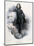 Caricature of George Sand circa 1848-Alcide Joseph Lorentz-Mounted Premium Giclee Print