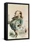 Caricature of Gustave Courbet-Dupendant-Framed Stretched Canvas