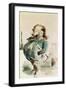 Caricature of Gustave Courbet-Dupendant-Framed Giclee Print