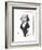 Caricature of Gustave Flaubert, 1867-Eugene Giraud-Framed Giclee Print