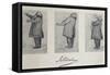 Caricature of Johannes Brahms-null-Framed Stretched Canvas