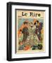Caricature of Joseph Reinach, from the Front Cover of 'Le Rire', 28th May 1898-Sibylle-Gabrielle de Riquetti de Mirabeau-Framed Premium Giclee Print