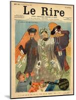 Caricature of Joseph Reinach, from the Front Cover of 'Le Rire', 28th May 1898-Sibylle-Gabrielle de Riquetti de Mirabeau-Mounted Giclee Print