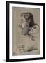 Caricature of Jules Didier (Butterfly Man), C.1858-Claude Monet-Framed Giclee Print