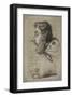 Caricature of Jules Didier-Claude Monet-Framed Premium Giclee Print