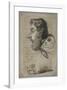 Caricature of Jules Didier-Claude Monet-Framed Premium Giclee Print