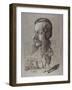 Caricature of Léon Manchon, c.1858-Claude Monet-Framed Giclee Print