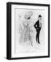 Caricature of Leopold II and Cleo De Merode-Leonetto Cappiello-Framed Giclee Print