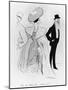 Caricature of Leopold II and Cleo De Merode-Leonetto Cappiello-Mounted Giclee Print