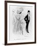 Caricature of Leopold II and Cleo De Merode-Leonetto Cappiello-Framed Giclee Print