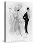 Caricature of Leopold II and Cleo De Merode-Leonetto Cappiello-Stretched Canvas