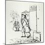 Caricature of Ludwig van-Johann Peter Lyser-Mounted Giclee Print