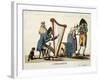 Caricature of Modern Ossian, 1806-Francois Quesnelel-Framed Giclee Print