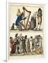 Caricature of Modern Ossian and of Street Singers, 1806-Francois Pompon-Framed Giclee Print