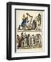 Caricature of Modern Ossian and of Street Singers, 1806-Francois Pompon-Framed Premium Giclee Print