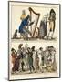 Caricature of Modern Ossian and of Street Singers, 1806-Francois Pompon-Mounted Premium Giclee Print