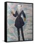 Caricature of Noel Coward-Max Beerbohm-Framed Stretched Canvas