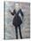 Caricature of Noel Coward-Max Beerbohm-Stretched Canvas