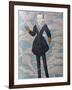 Caricature of Noel Coward-Max Beerbohm-Framed Giclee Print