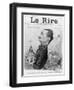 Caricature of Paul Deschanel, from 'Le Rire', 10 February 1900-Charles Leandre-Framed Giclee Print